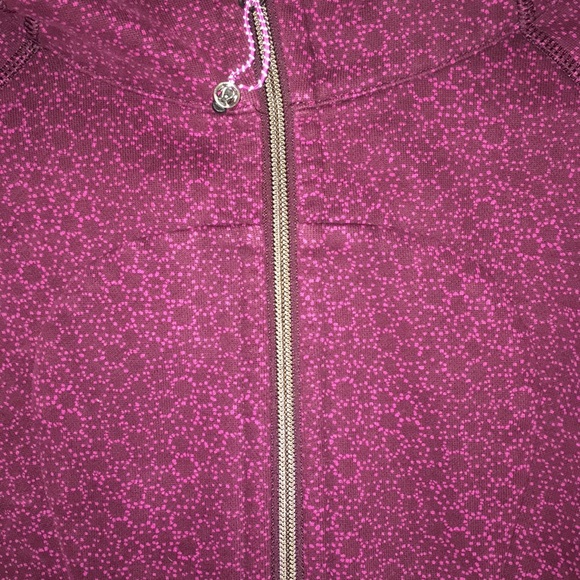 LULULEMON SCUBA ZIP UP  HOODIE III IN STAR PIXEL RASPBERRY - Picture 2 of 9